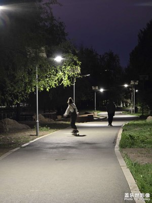 【三星手机的夜景】+夜景小公园