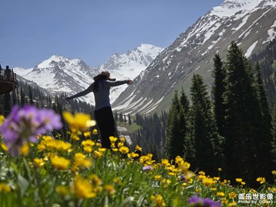 5月伊犁，宛如孩童肆意拼湊而出的夢境