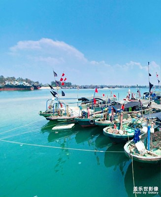 環(huán)海南·調樓漁港風光
