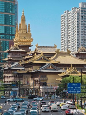 Galaxy S24 Ultra鏡頭下的靜安寺