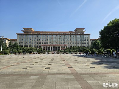 夏日火熱的西安