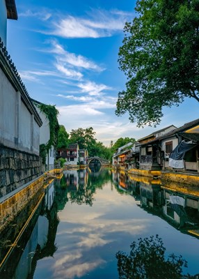 與江南相逢于晴日