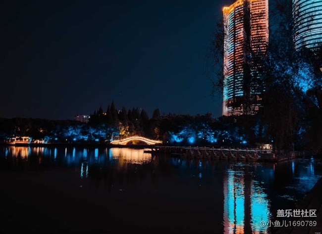 【色彩與光影的邂逅】夜色寧靜