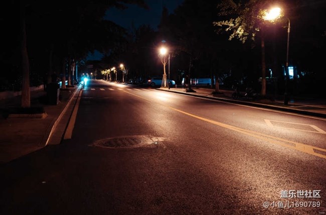 【色彩與光影的邂逅】夜色寧靜