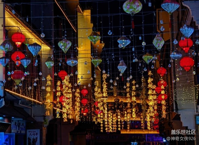 【色彩與光影的邂逅】祈福彩燈
