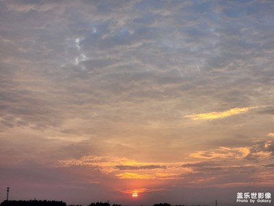 【夏至】+農(nóng)村最美晚霞