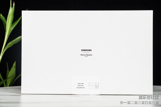 Galaxy Z Flip5 Maison Margiela限量版圖賞