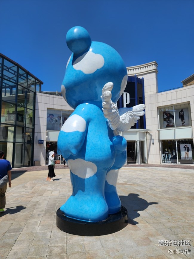 【色彩與光影的邂逅】藍(lán)色港灣的天使