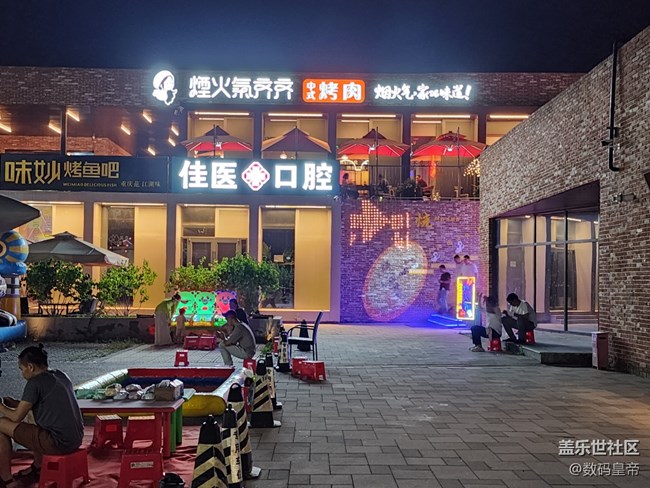 【色彩與光影的邂逅】夜色下的游樂園