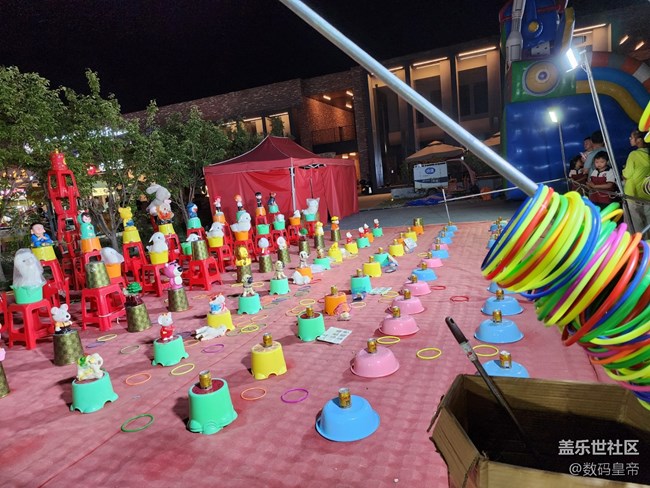 【色彩與光影的邂逅】夜色下的游樂園