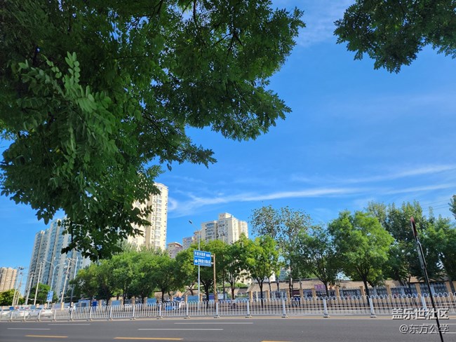 【色彩與光影的邂逅】藍天白云的時刻