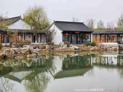 【如影隨形】+Galaxy23Ultra  暮色中的園林