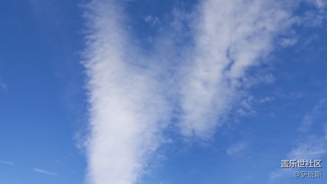 【色彩與光影的邂逅】難得一見(jiàn)的藍(lán)天白云
