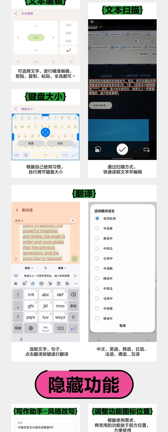 技巧集市Vol.51 | Galaxy S24系列「三星鍵盤」隱藏玩法