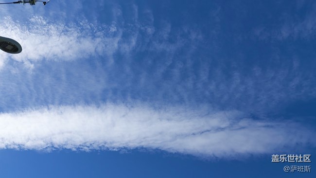 【色彩與光影的邂逅】難得一見(jiàn)的藍(lán)天白云