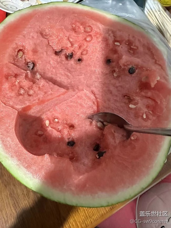【夏天的味道】吃西瓜
