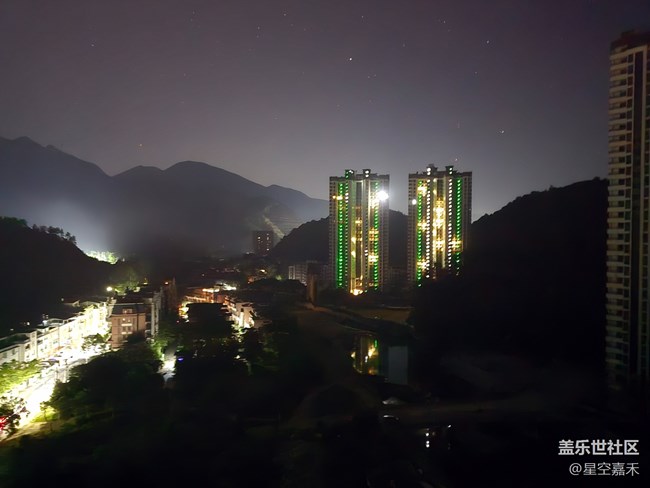 前兩天拍了一下星星 然后突然就變成這樣了，夜景拍攝也變差了，是主攝燒了嗎：（
