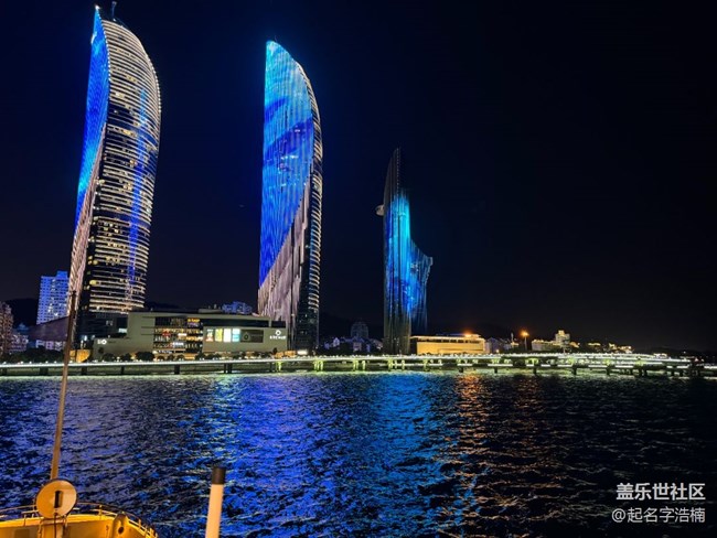 廈門星部落夜游海上嶼見廈門