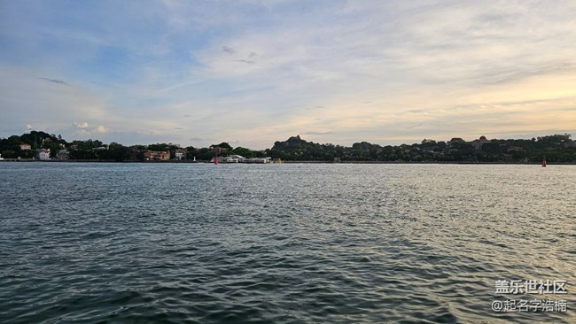 廈門星部落夜游海上嶼見廈門