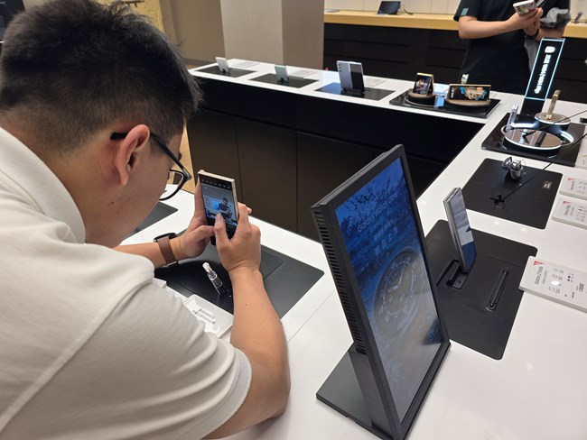 三星掌中握，奧運情滿街！