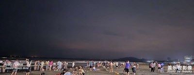 【愛?分享】夏夜熱鬧的沙灘