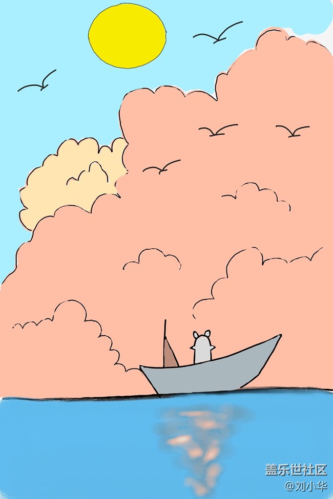 spen繪畫【遨游海洋】