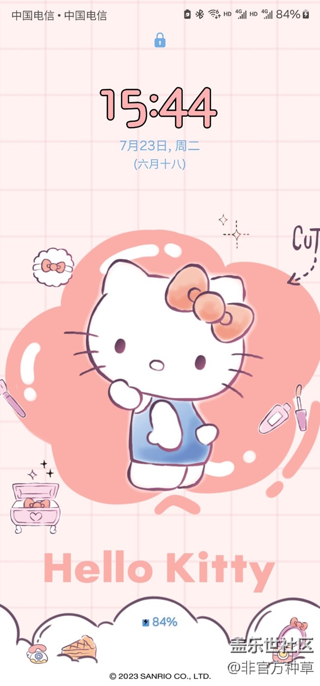 One UI主題推薦 | 可可愛愛的Hello Kitty主題
