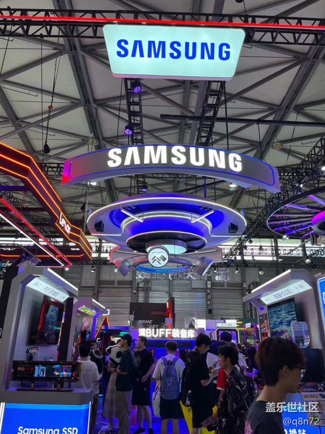 2024ChinaJoy游戲展 打卡三星品牌存儲展臺