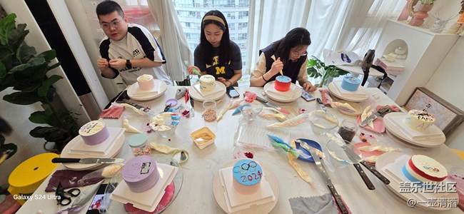 【GalaxyAi與奧運】+遇見我們之手搓蛋糕