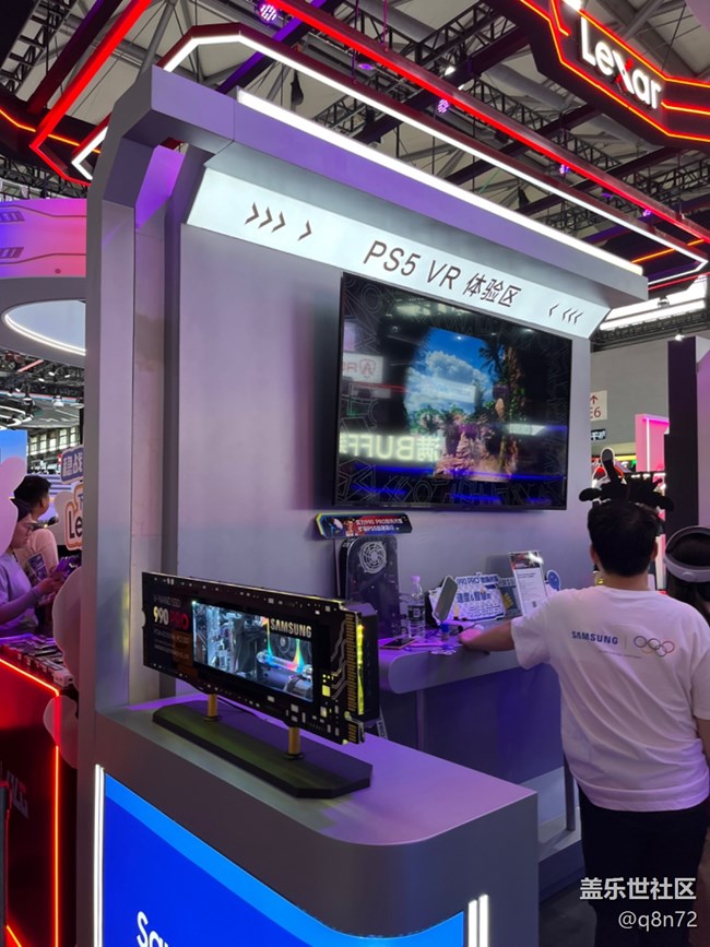 2024ChinaJoy游戲展 打卡三星品牌存儲展臺