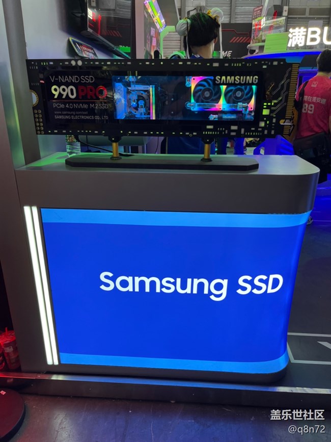 2024ChinaJoy游戲展 打卡三星品牌存儲展臺
