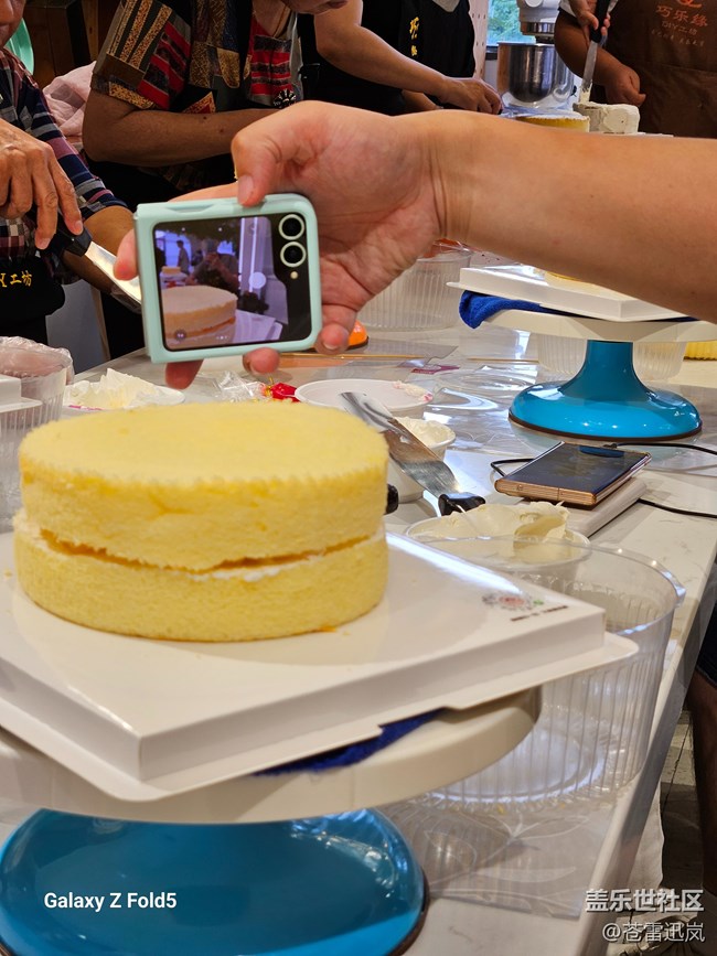 【三星Z系列6代真6】寧波星部落線下蛋糕DIY活動(dòng)回顧