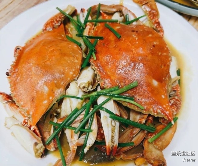 【八九不離食】姜蔥梭子蟹