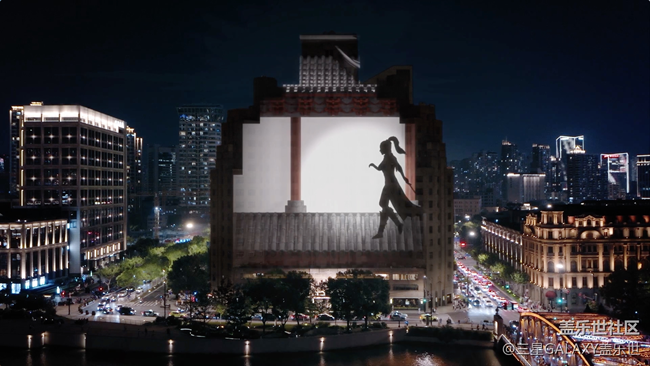 神秘古代建筑驚現(xiàn)上海大廈？還有颯爽女俠飛檐走壁？