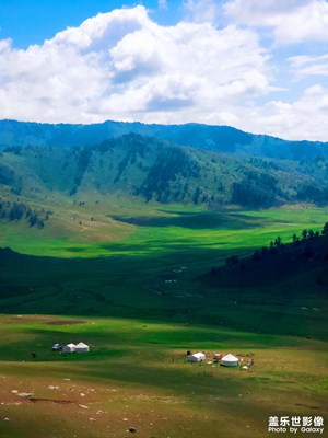 新彊S232省道沿途草原風光