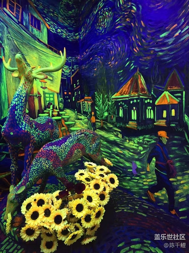 梵高星空展覽之旅！