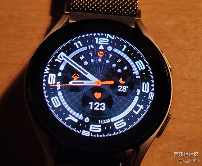 Watch4成功安裝Ultra專用指南針表盤！