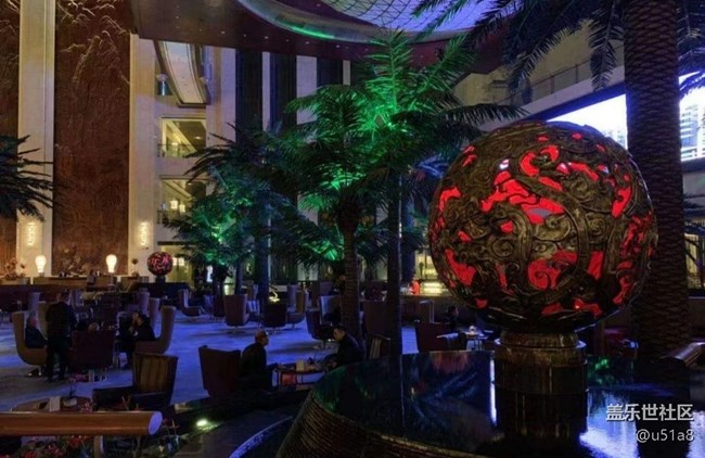 【我家鄉(xiāng)這座小城】酒店大堂