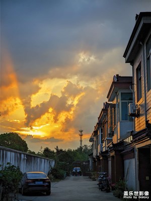 【秋高氣爽】+落日余暉