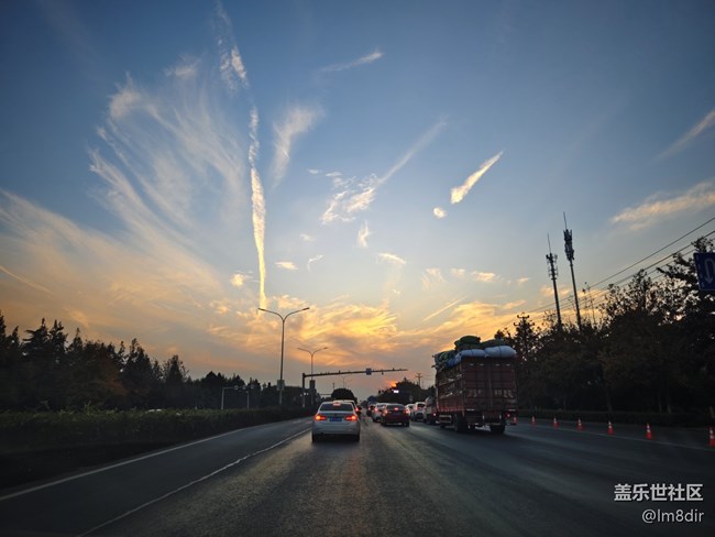 【夏色秋聲】+絢麗的天空