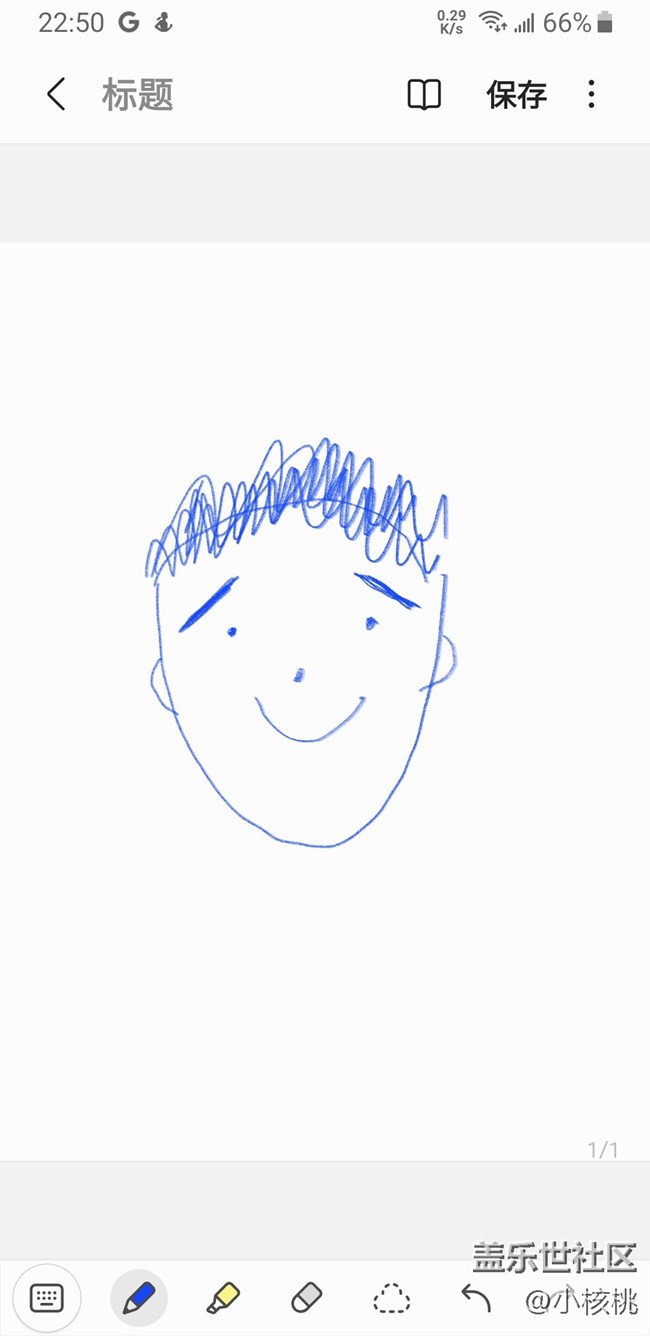 【自畫像】簡單自畫像