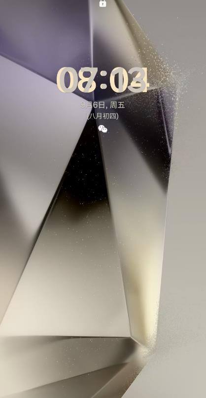 24U鎖屏界時間顯示異常