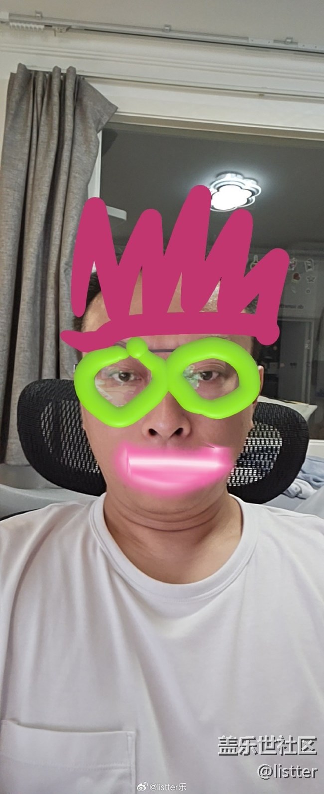 給你們表演下三星的這個AR涂鴉功能