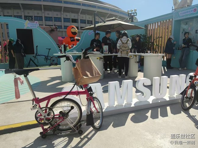 【嘉年華】+自行車嘉年華之旅：三星蓋樂世展覽與朝陽公園的美景