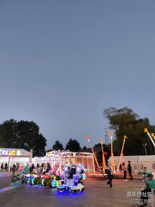 回顧貼渾河夜景