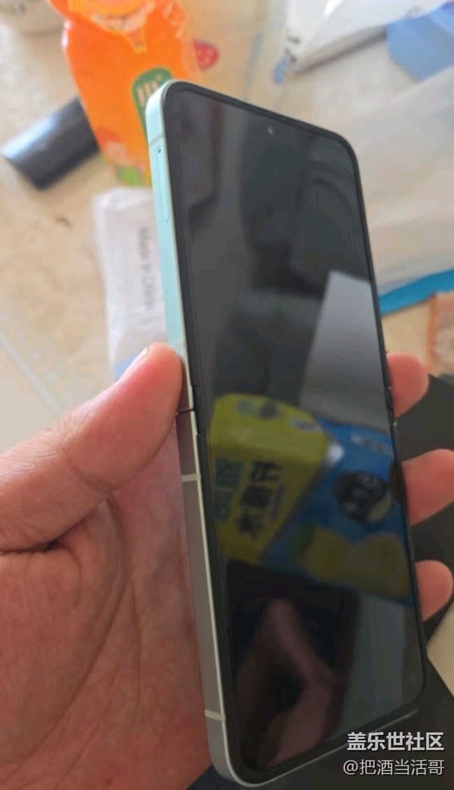 【我最喜歡的三星折疊手機】綠色yyds