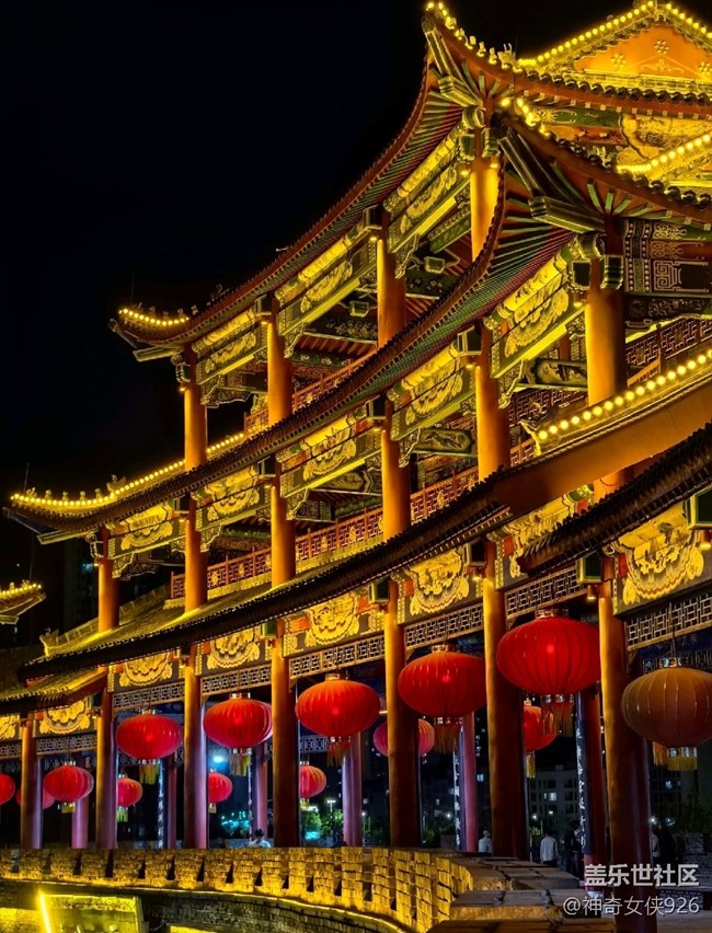 【我和我的祖國】燈光映樓景色美