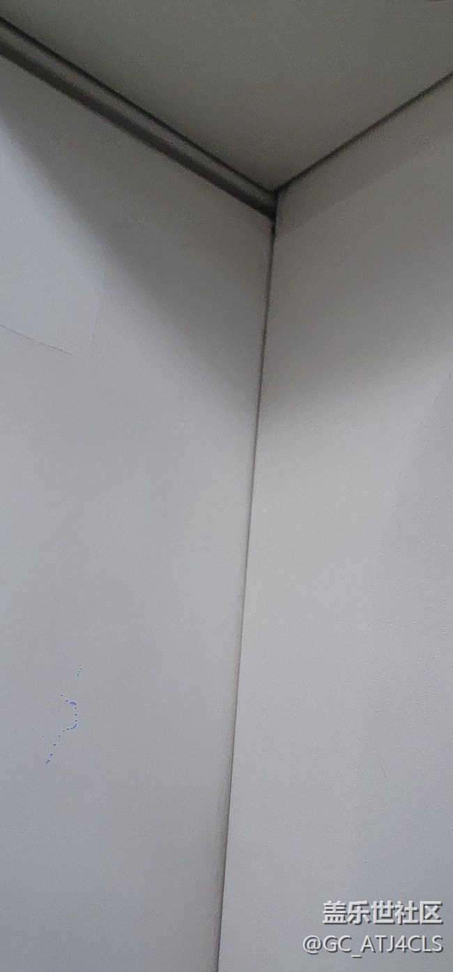 前攝像頭有藍(lán)色痕跡