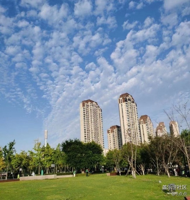 【最美秋色醉人心】藍(lán)天白云