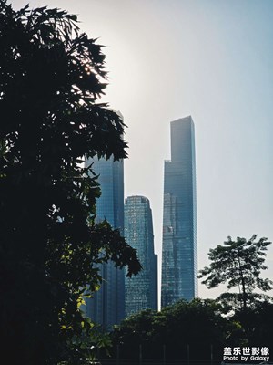 南寧鳳嶺立交望向東盟商務區(qū)記錄